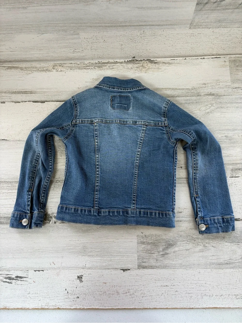 Levi’s Kids Size 4T Snap Closure Blue Denim Trucker Jacket